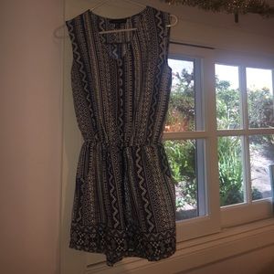Patterned Romper